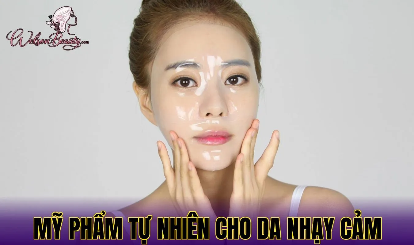 mỹ phẩm tự nhiên cho da nhạy cảm