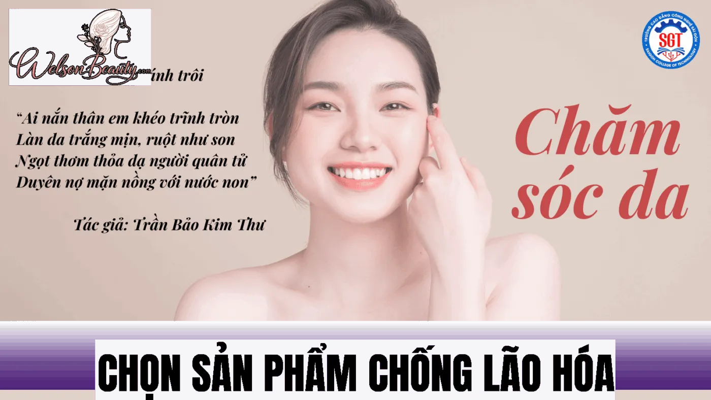 chọn sản phẩm chống lão hóa