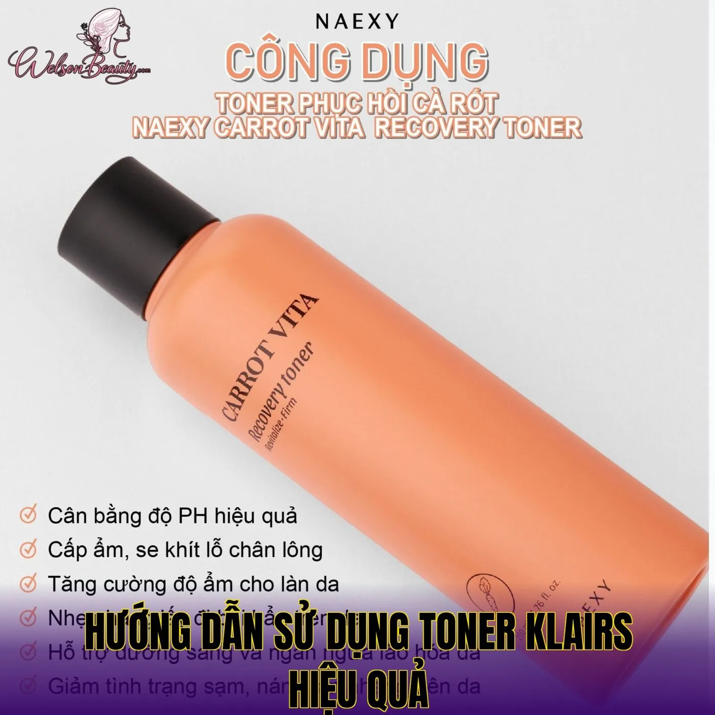 Hướng dẫn sử dụng toner Klairs hiệu quả