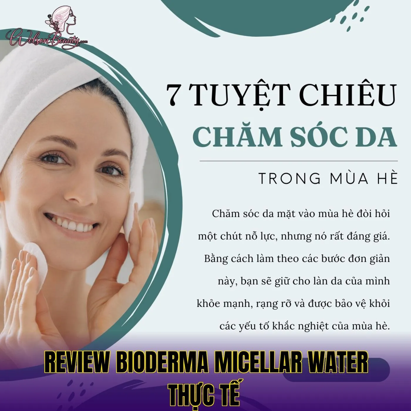 review bioderma micellar water thực tế