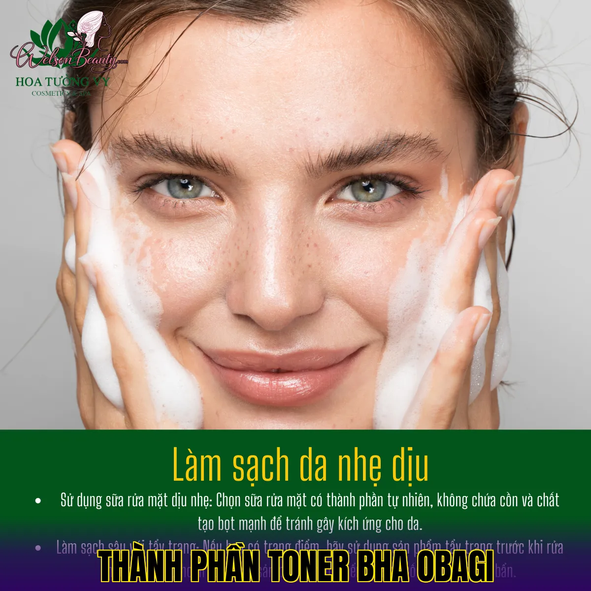 thành phần toner bha obagi