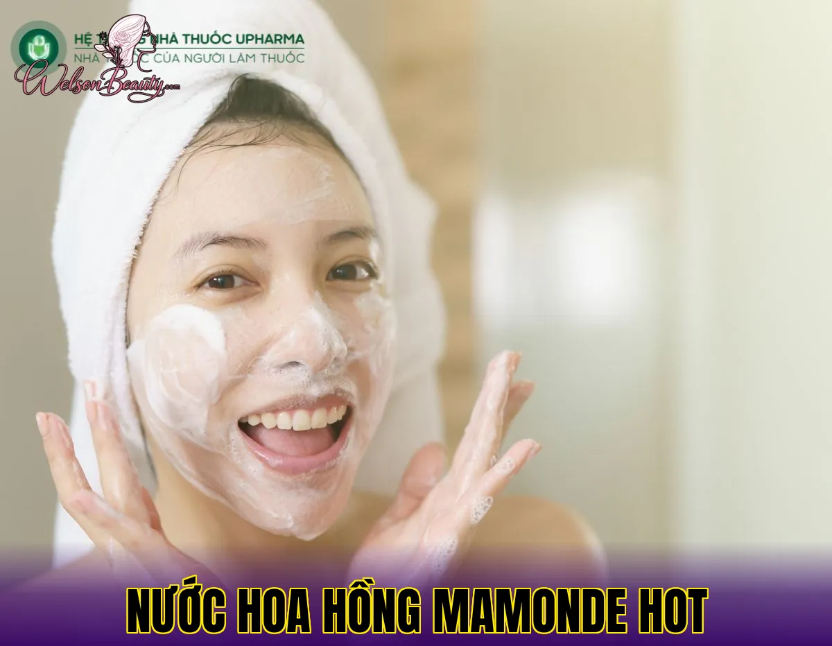 nước hoa hồng mamonde hot