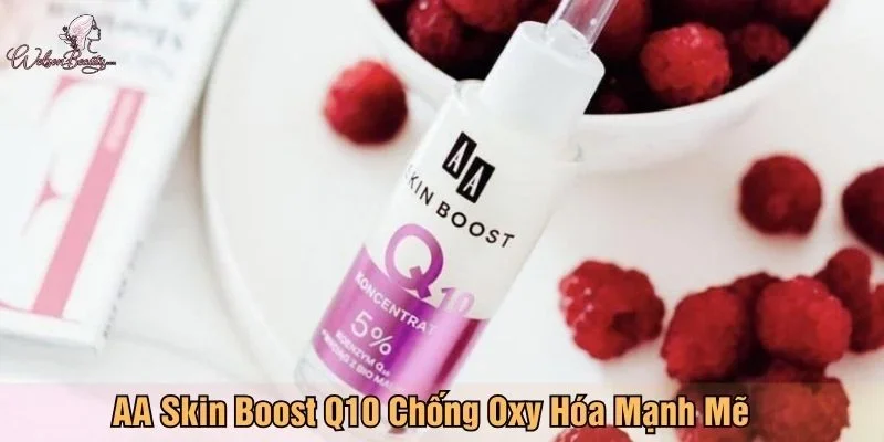 AA Skin Boost Q10 chống oxy hóa mạnh mẽ