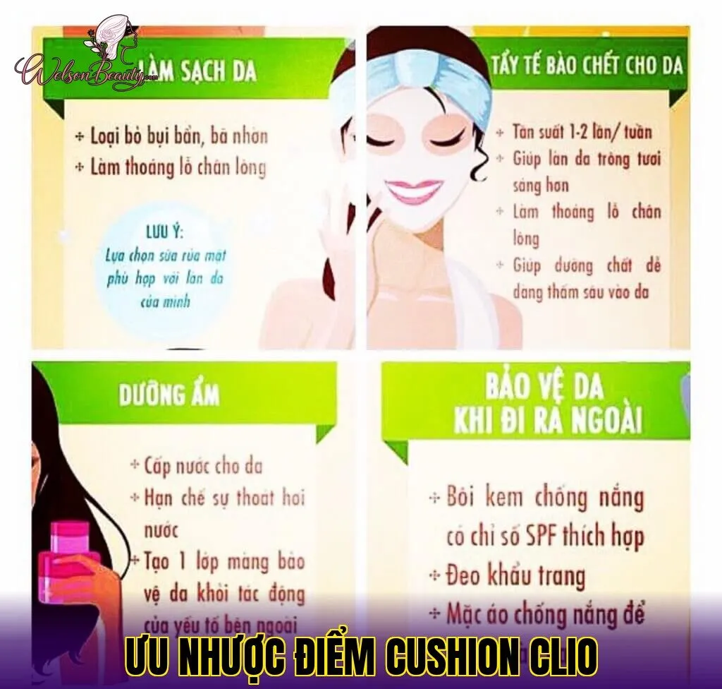 ưu nhược điểm cushion clio