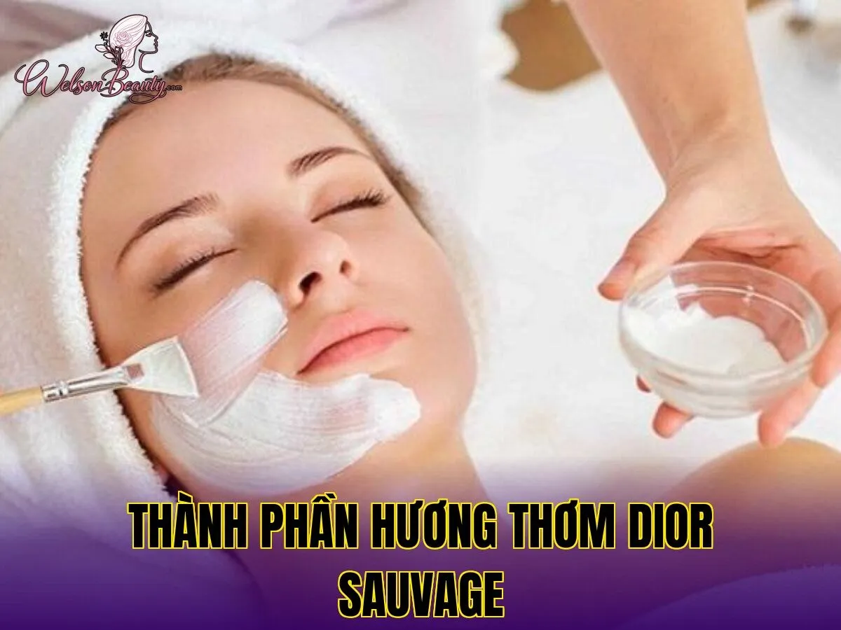 thành phần hương thơm dior sauvage