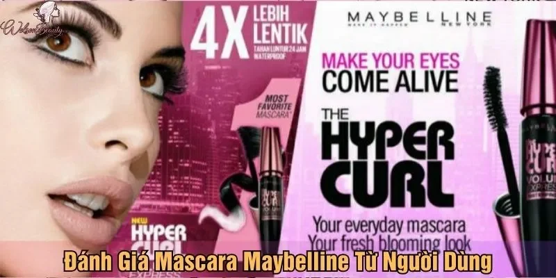 Những đánh giá Mascara Maybelline từ người dùng