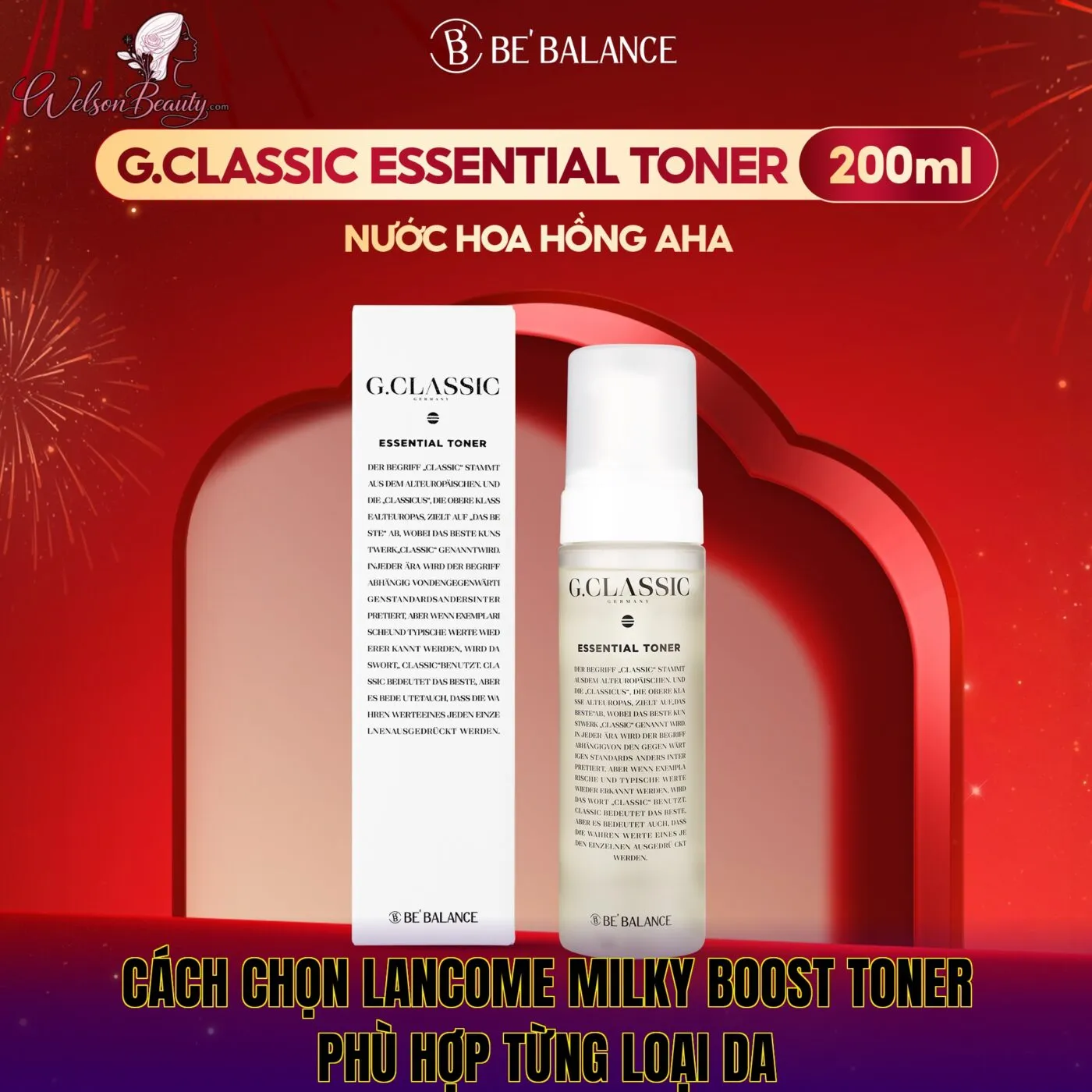 Cách chọn Lancome Milky Boost Toner phù hợp từng loại da