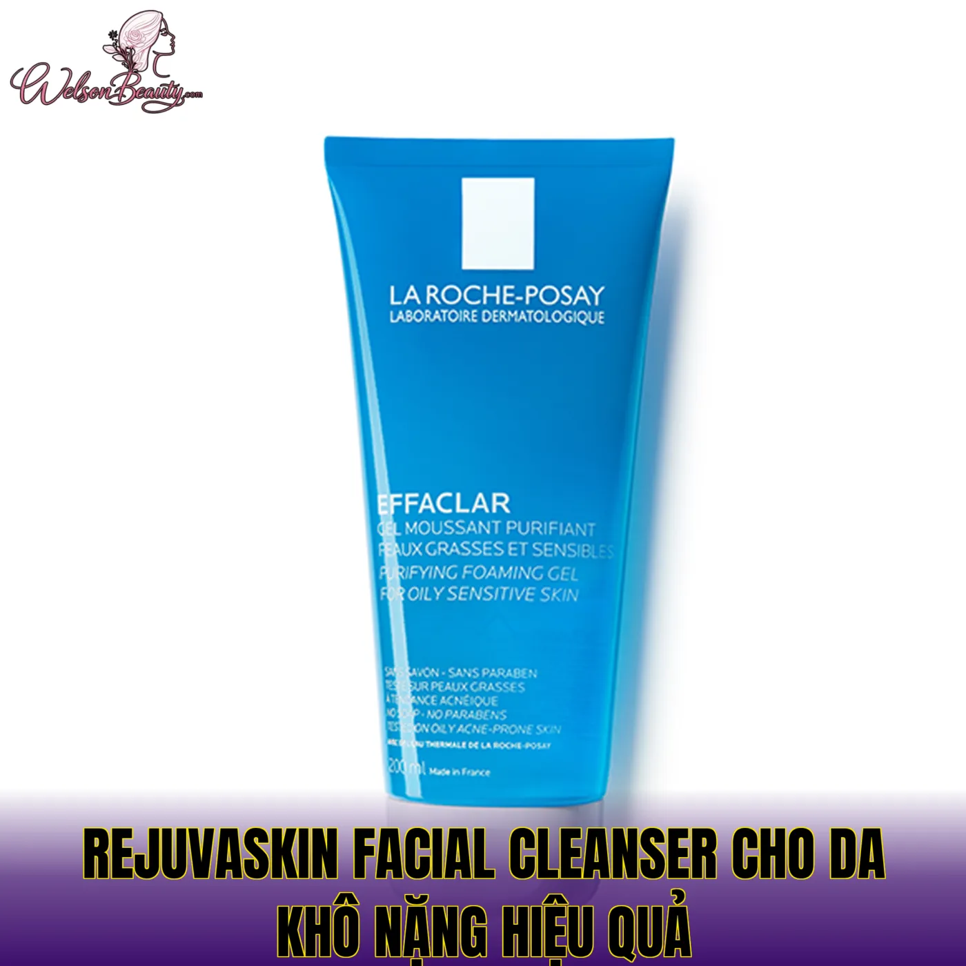 Rejuvaskin Facial Cleanser cho da khô nặng hiệu quả