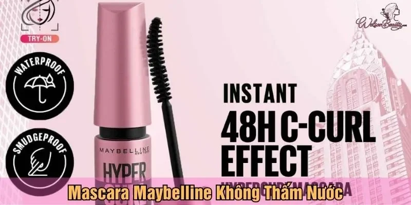 Mascara Maybelline không thấm nước