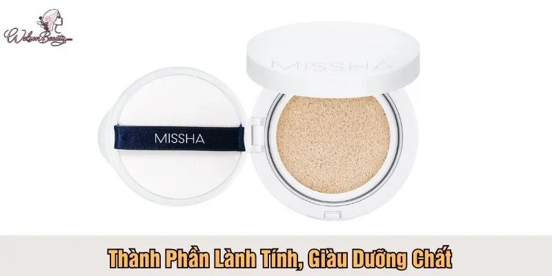 Missha M Magic Cushion lành tính, giàu dưỡng chất