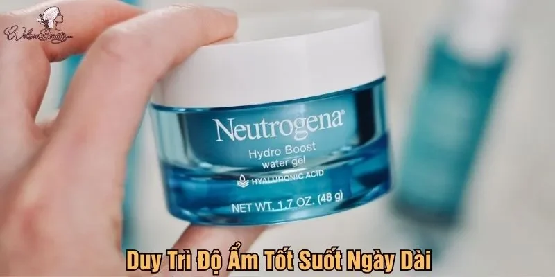 Neutrogena Hydro Boost Water Gel duy trì độ ẩm suốt ngày dài