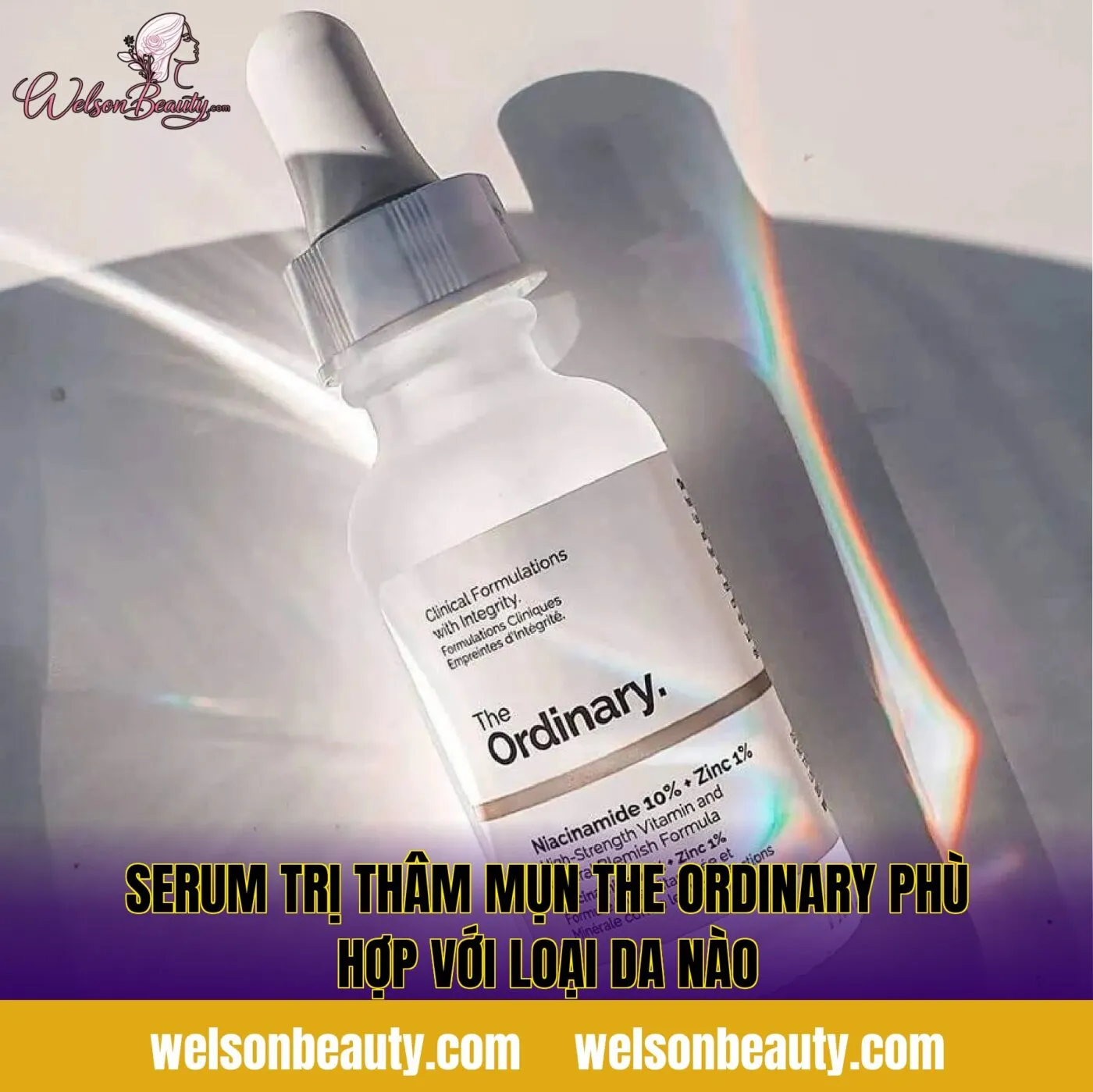 serum trị thâm mụn the ordinary phù hợp với loại da nào