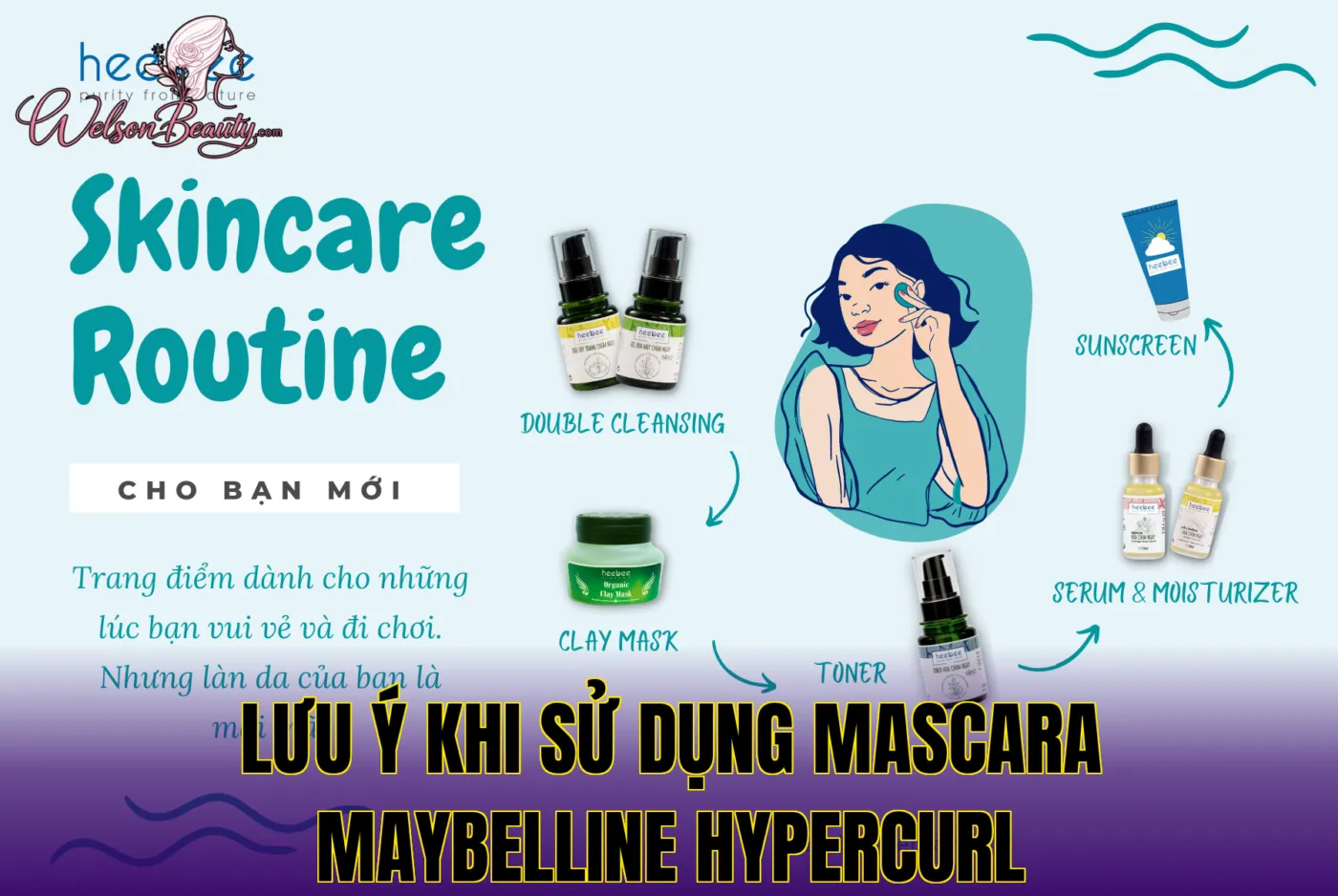 lưu ý khi sử dụng mascara maybelline hypercurl
