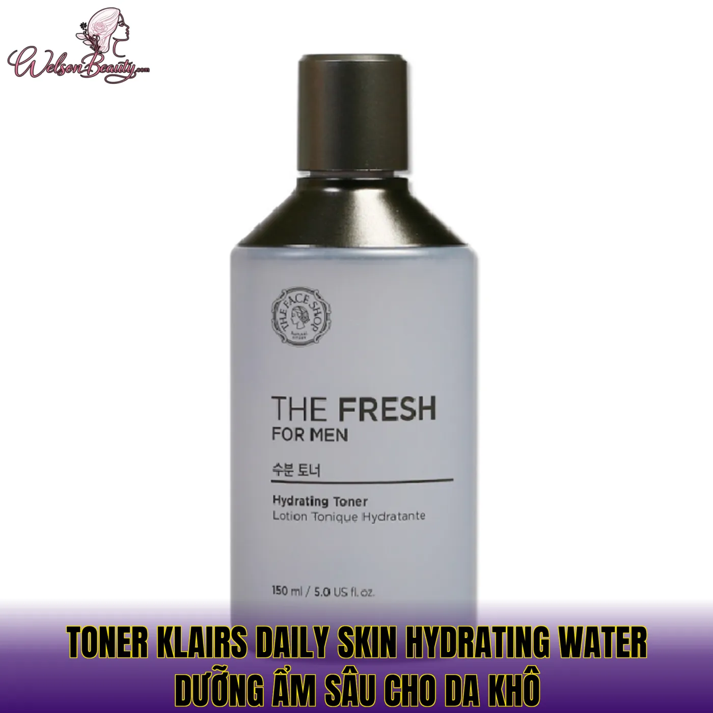 Toner Klairs Daily Skin Hydrating Water dưỡng ẩm sâu cho da khô