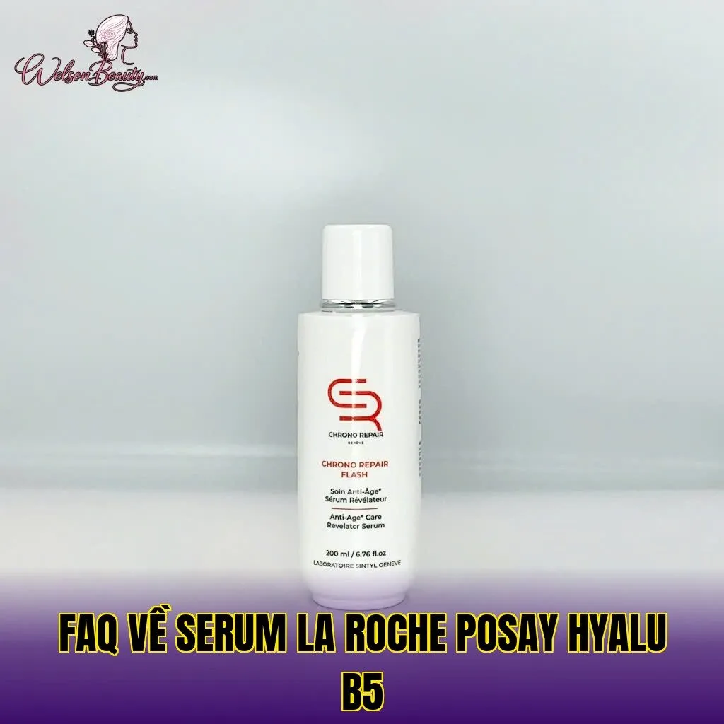 FAQ về serum La Roche Posay Hyalu B5