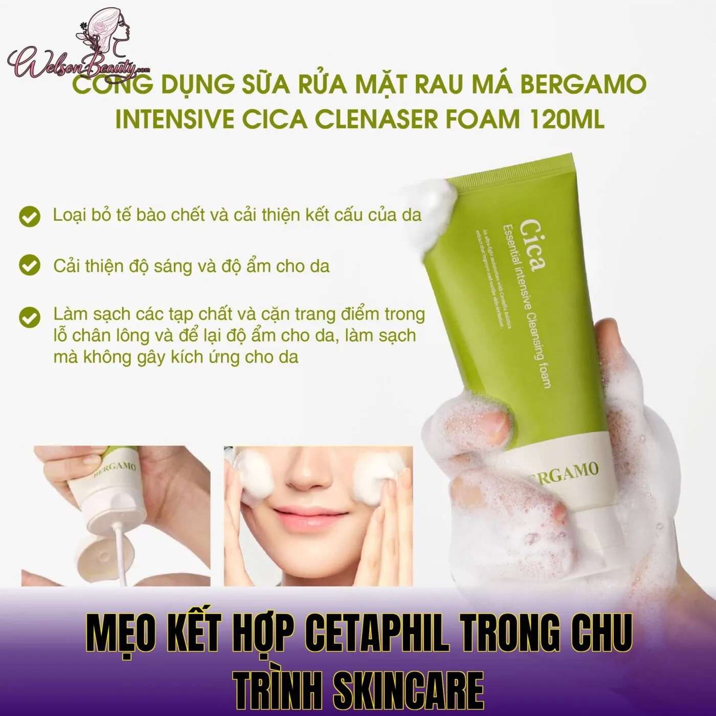 Mẹo kết hợp Cetaphil trong chu trình skincare