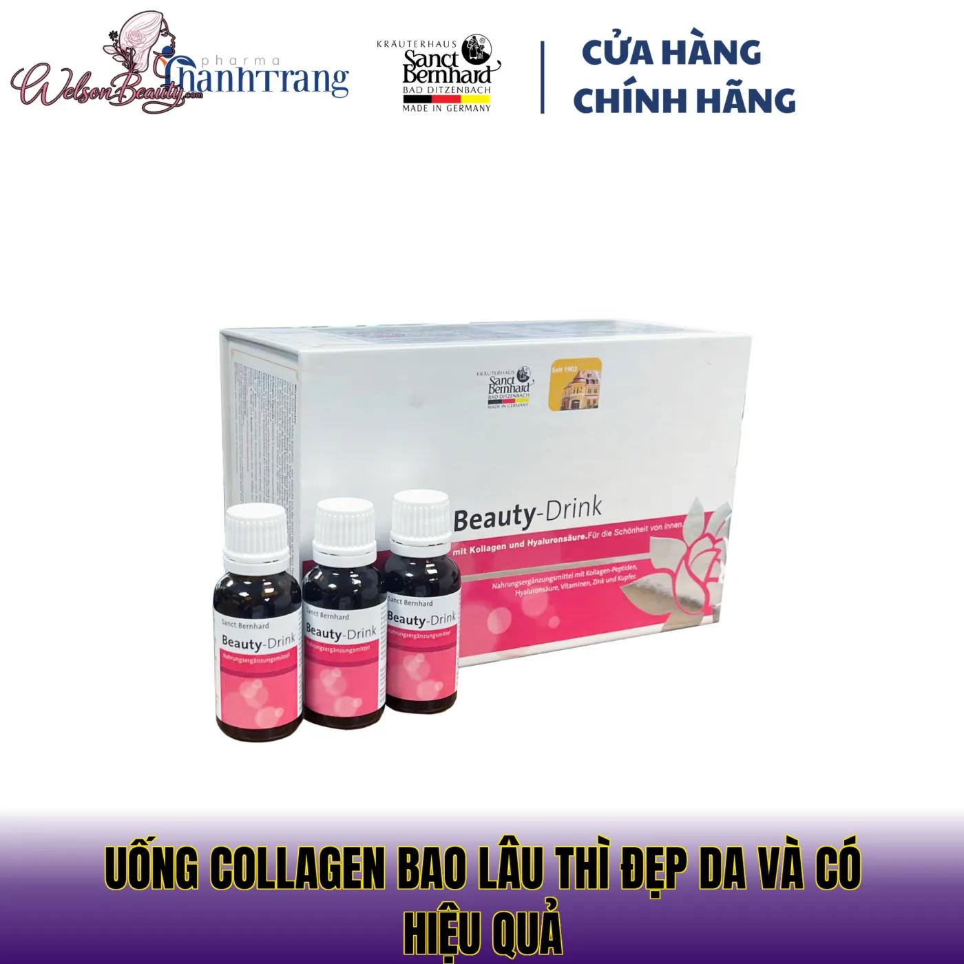 uống collagen bao lâu thì đẹp da và có hiệu quả
