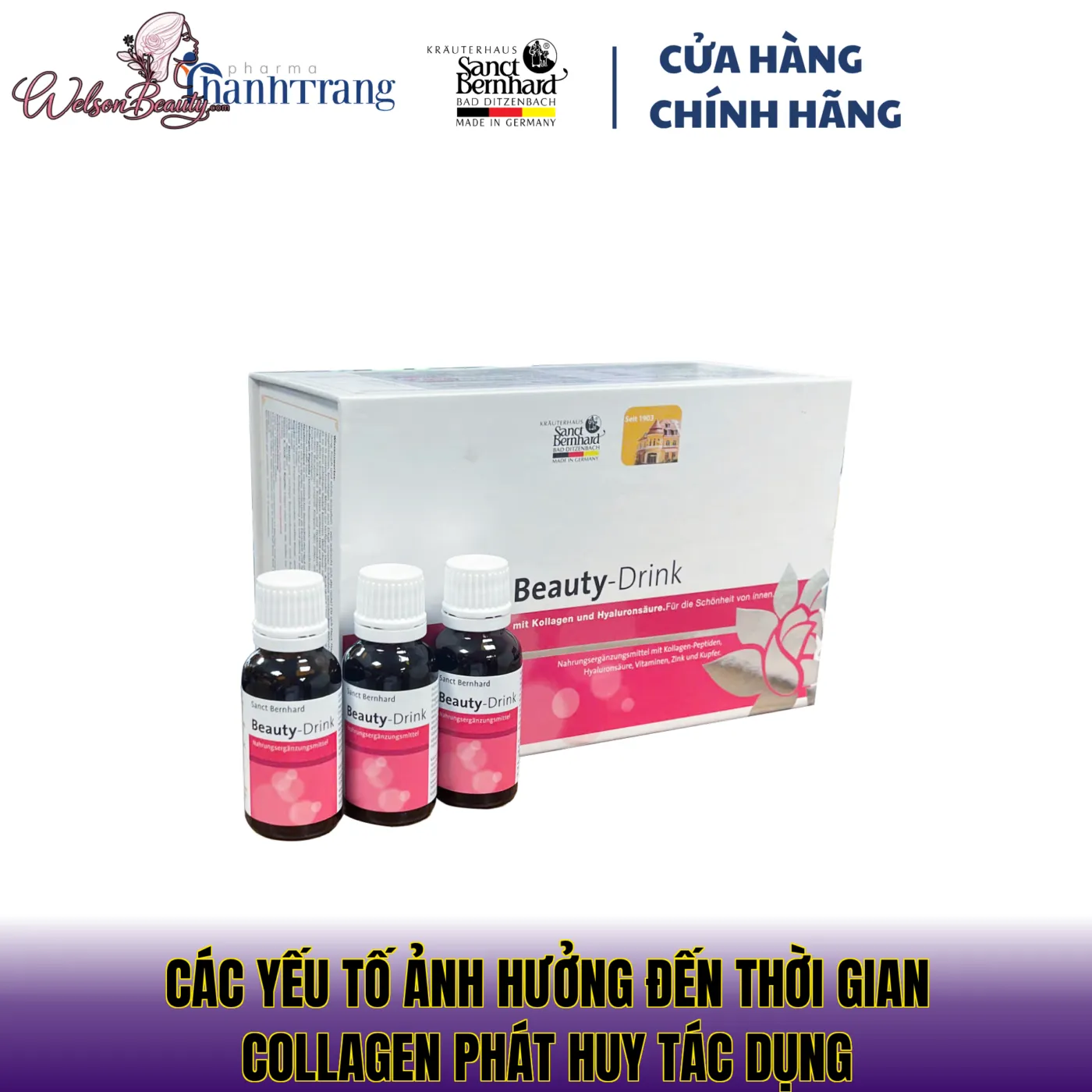 các yếu tố ảnh hưởng đến thời gian collagen phát huy tác dụng