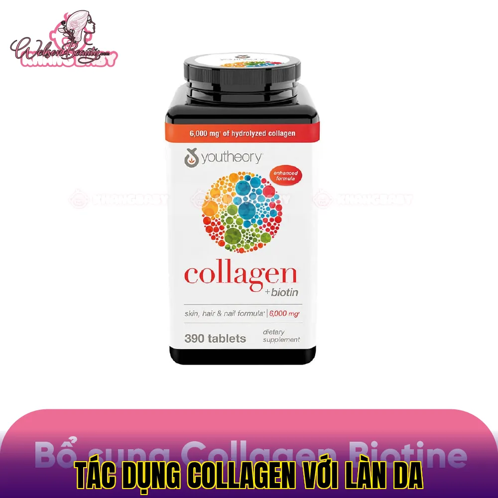 tác dụng collagen với làn da