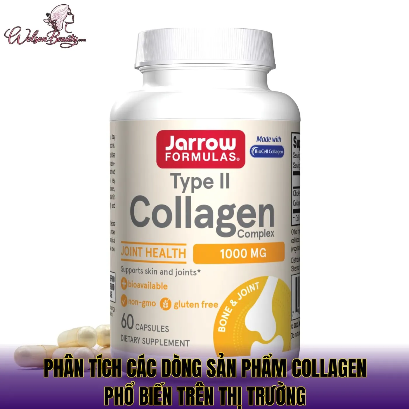 phân tích các dòng sản phẩm collagen phổ biến trên thị trường
