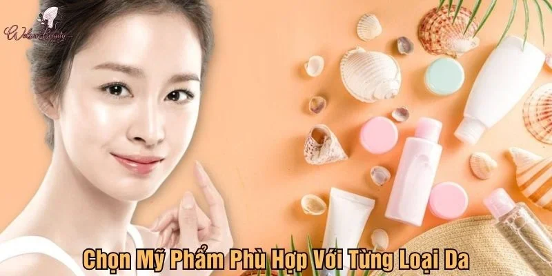 Chọn đúng loại mỹ phẩm phù hợp với từng loại da