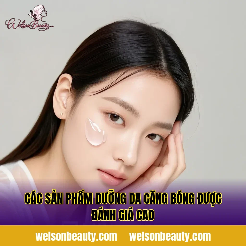 các sản phẩm dưỡng da căng bóng được đánh giá cao