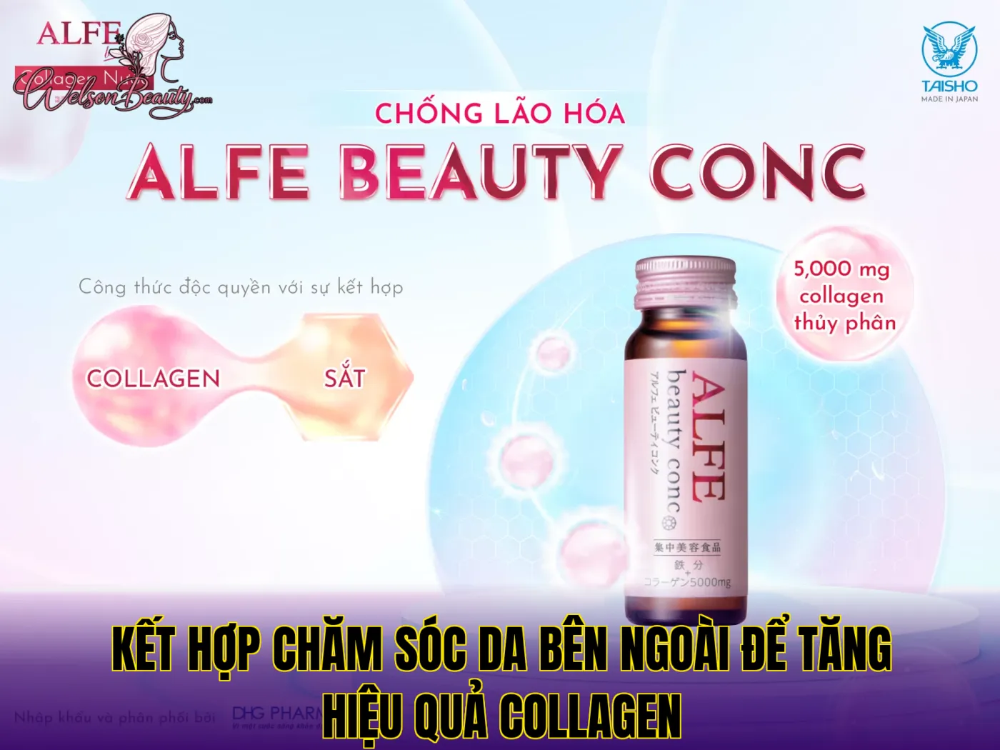 kết hợp chăm sóc da bên ngoài để tăng hiệu quả collagen