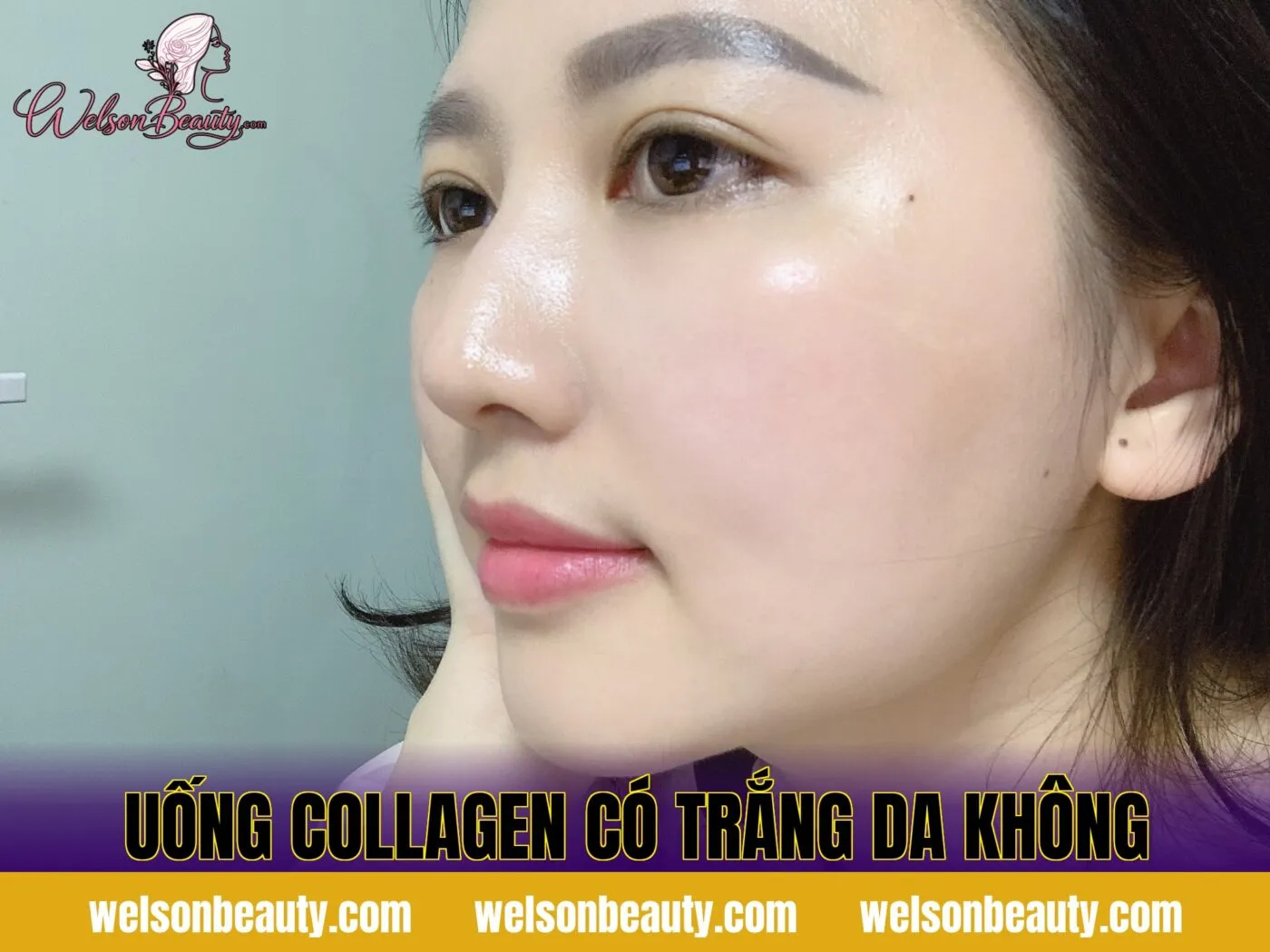 Uống collagen có trắng da không
