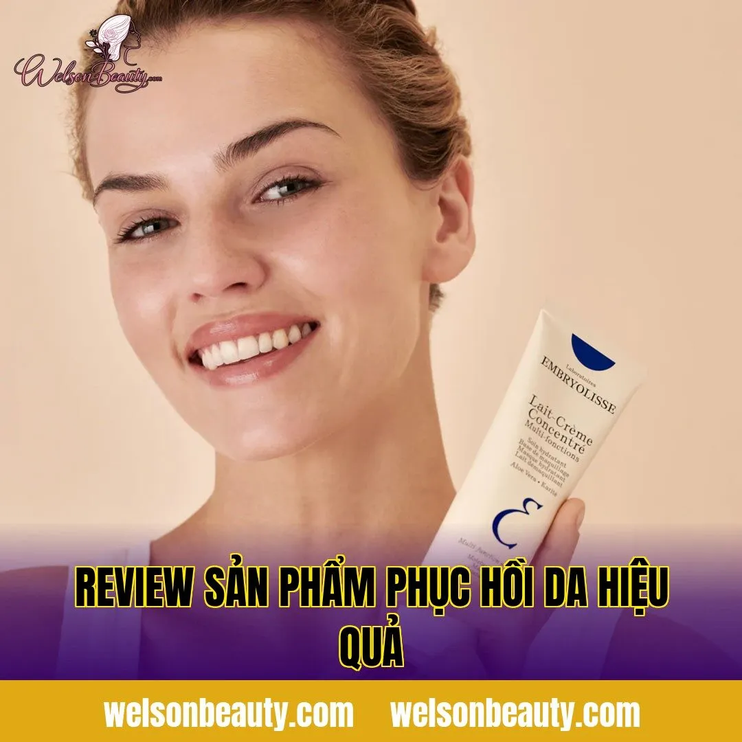 review sản phẩm phục hồi da hiệu quả