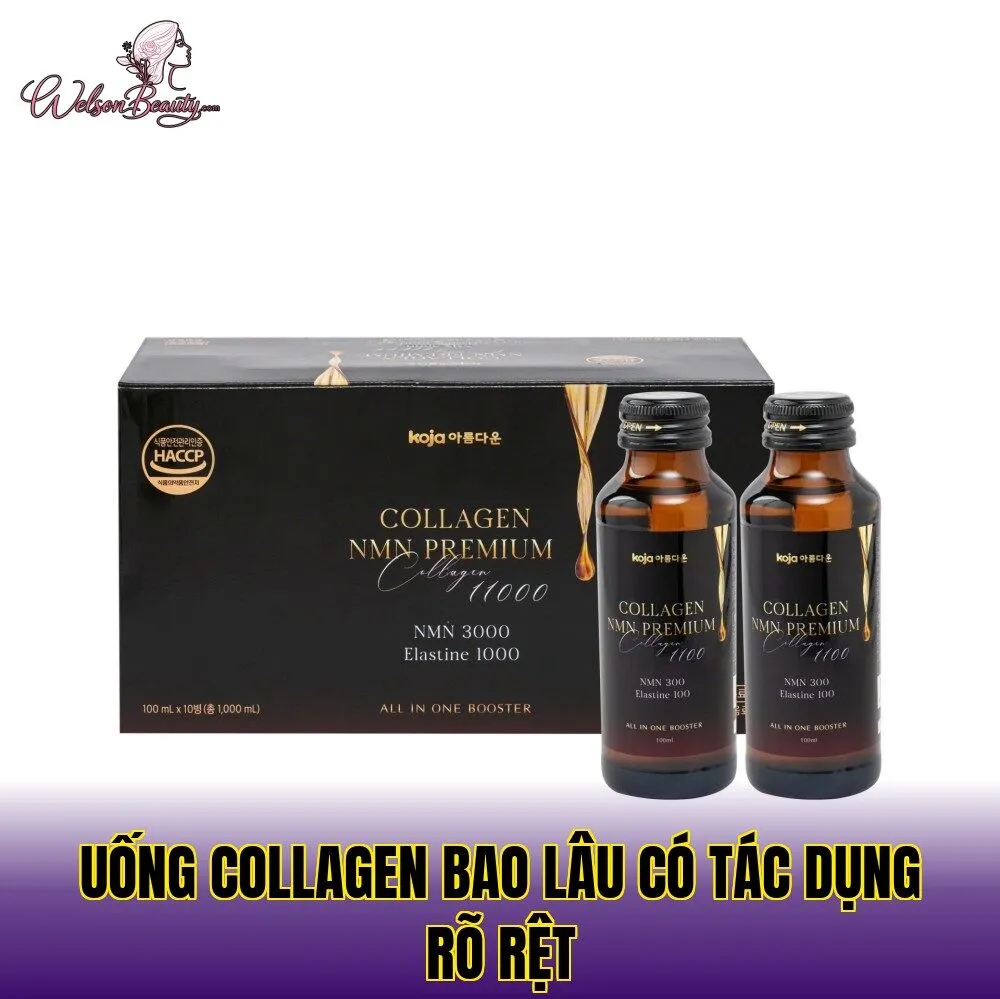 uống collagen bao lâu có tác dụng rõ rệt